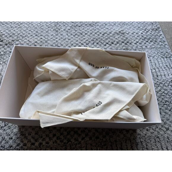 Fear of God 101 Suede Ecru Cream Sneakers main image 2